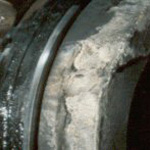 Burned Piston