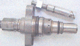 Pump plunger excessively worn at metering area